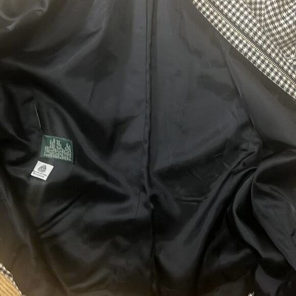 LAUREN RALPH LAUREN HOUNDSTOOTH ZIPPER FRONT JACKET BLAZER‎ SIZE 16 - Picture 11 of 11